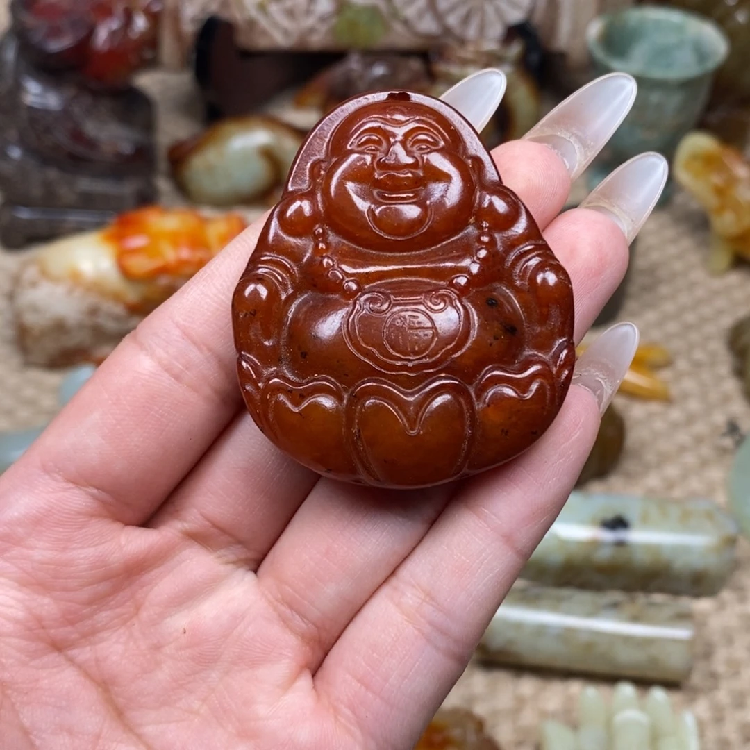 未镶嵌蛇纹石玉颈饰