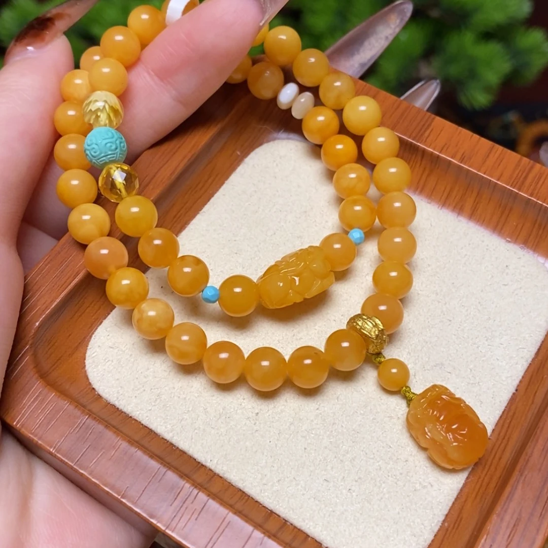 【闪购商品】手链蜜蜡未镶嵌手串