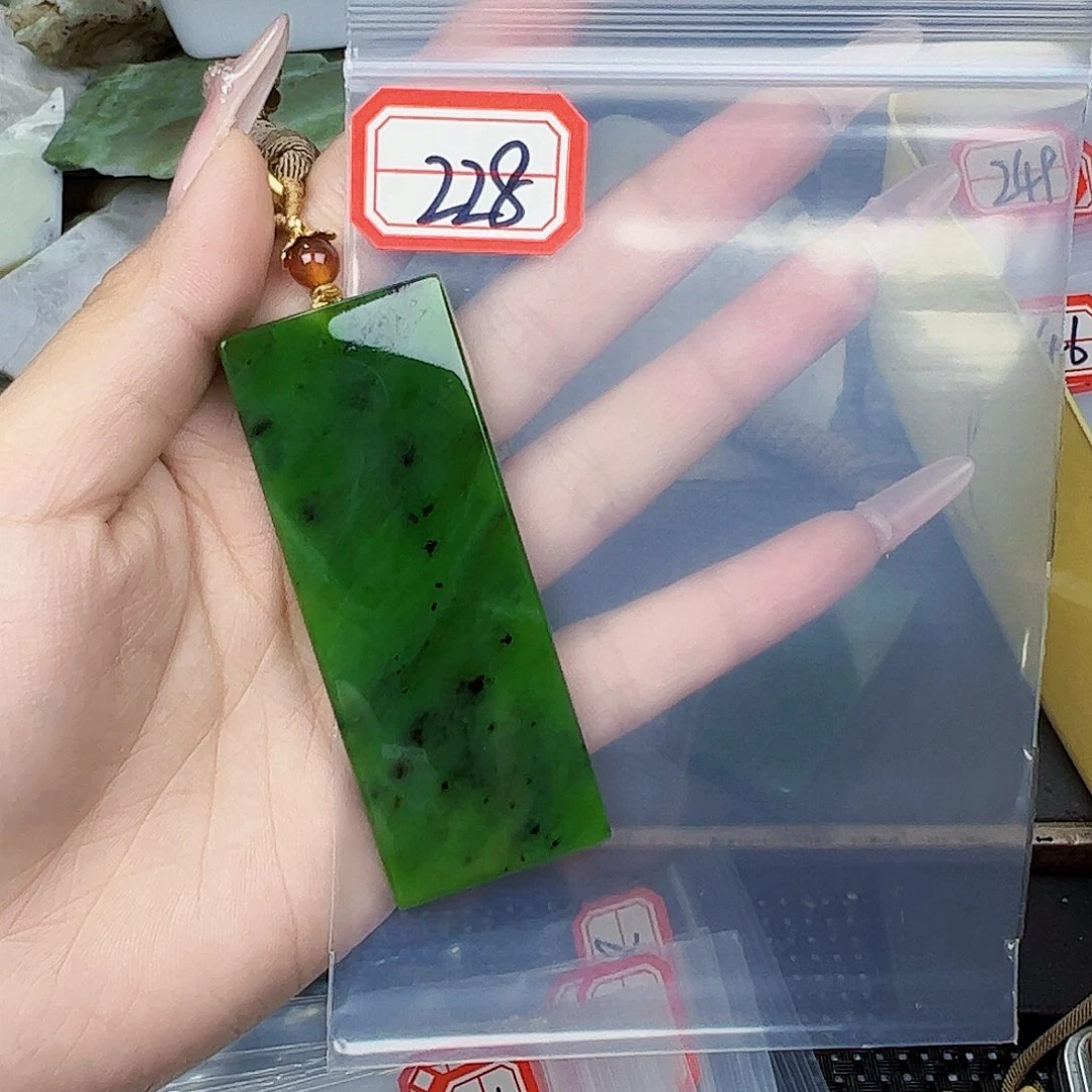 和田玉珠宝半成品未镶嵌