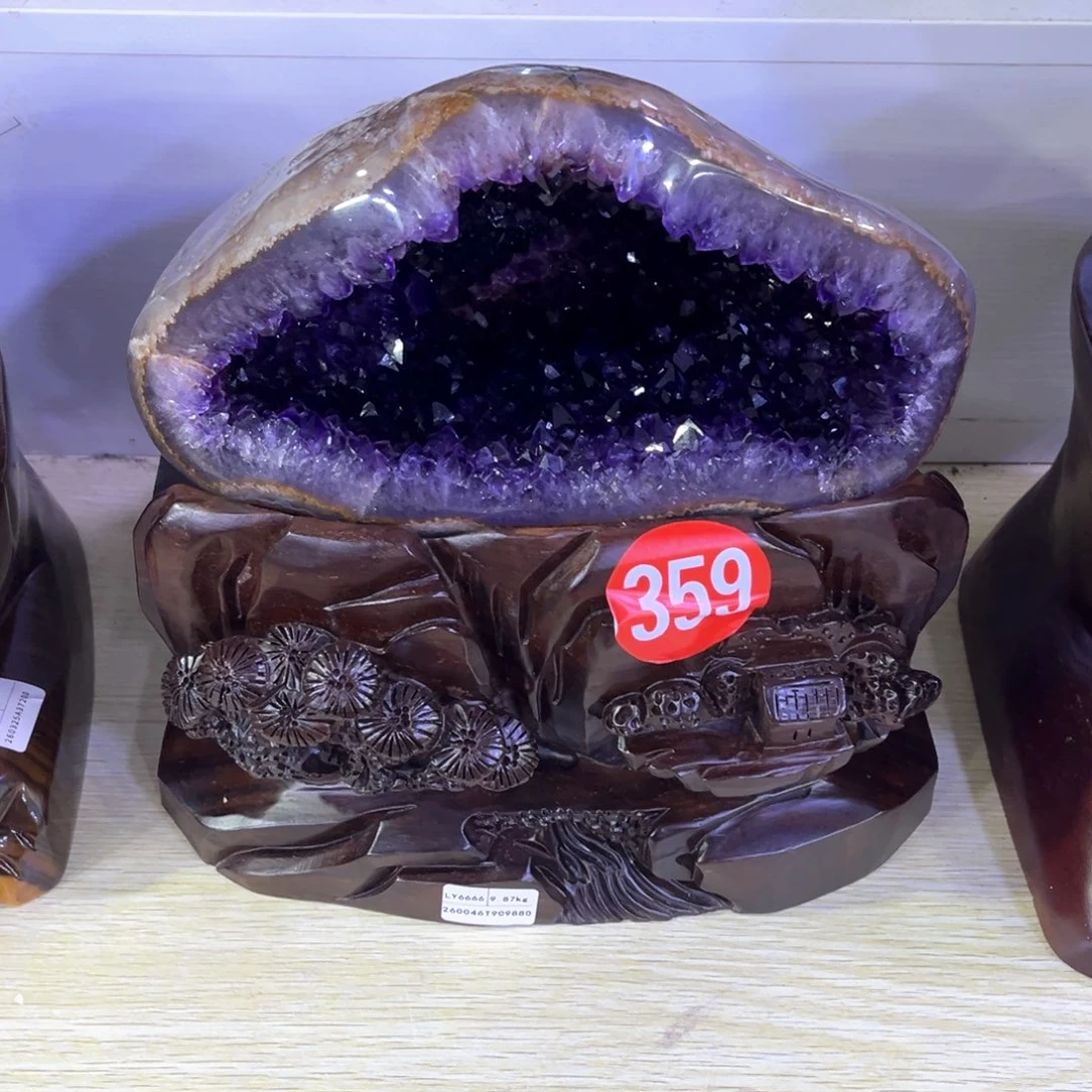 未镶嵌紫晶大型摆件（非配饰）