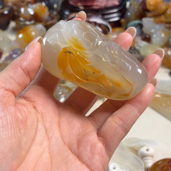 未镶嵌吊坠(不含链)玛瑙/玉髓