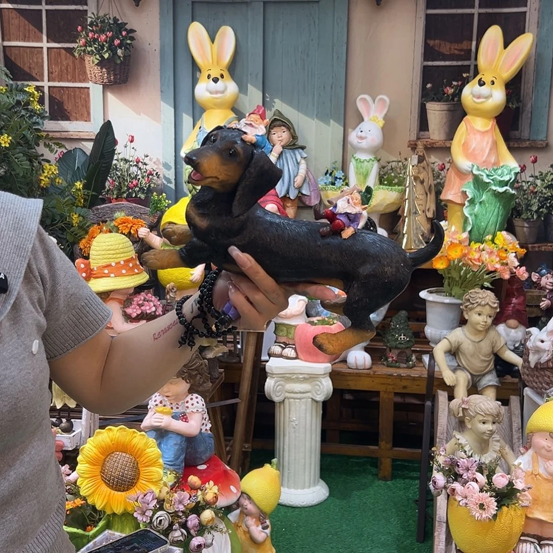 花园摆件红红火火