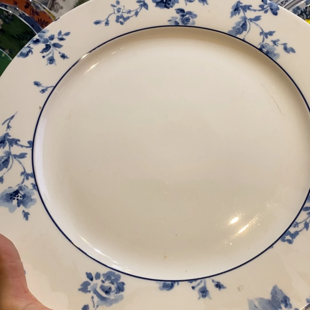 瓷微瑕十一寸瓷器瓷器