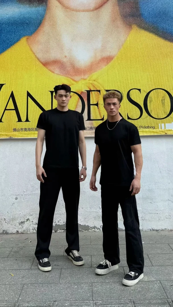 夏季立体剪裁280g重磅廓形显肩宽健身百搭高级休闲基础打底短袖