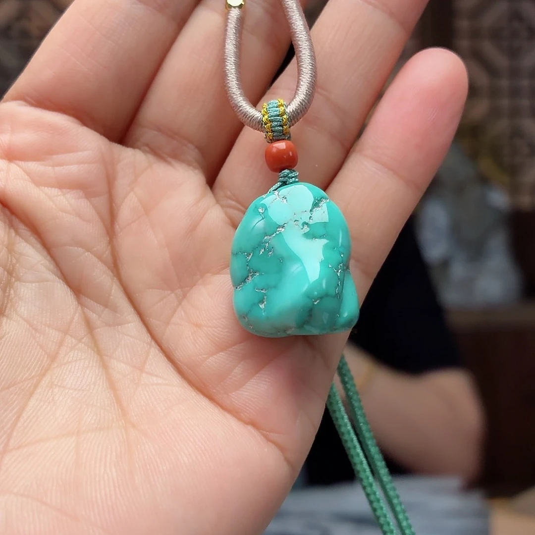 未镶嵌绿松石珠宝奇石