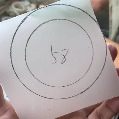 石英质玉（金丝玉）手镯未镶嵌加工定制