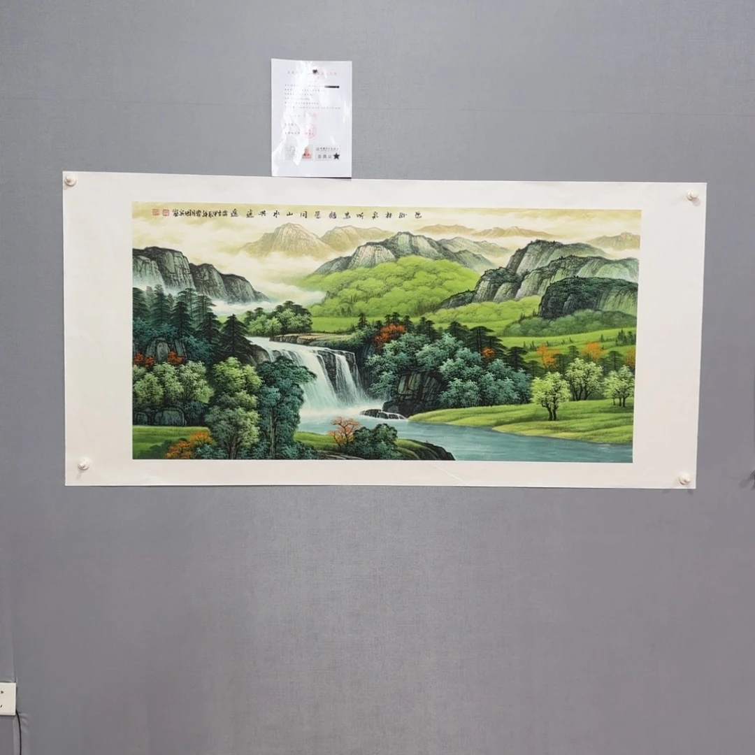 国画莫国宾画作欣赏