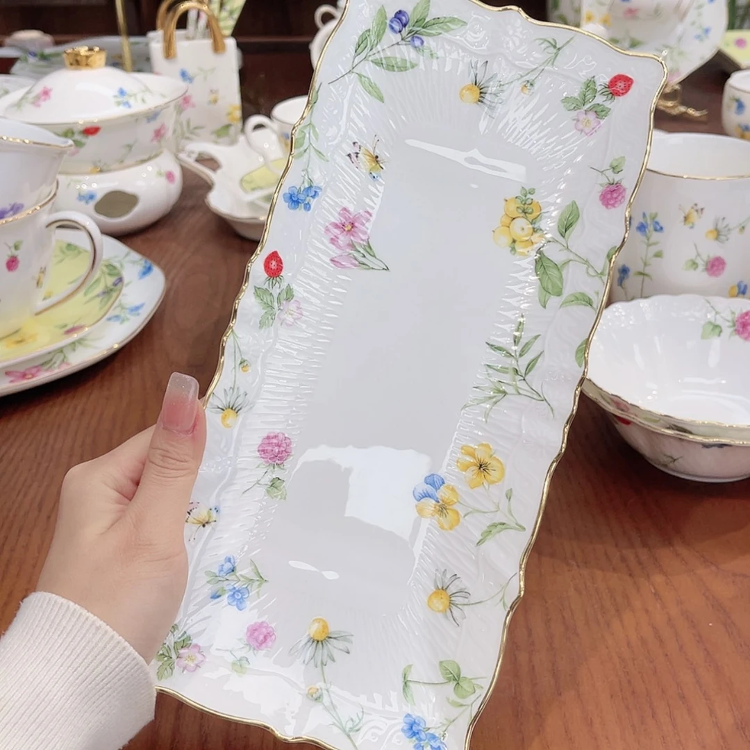 【闪购商品】瓷片盘盘——-26cm————-