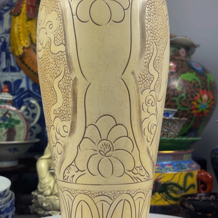 珍藏精品瓷片漏漏赣****油