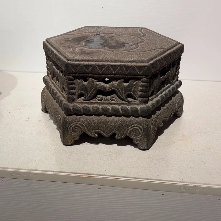 福***云石材六角底座青石