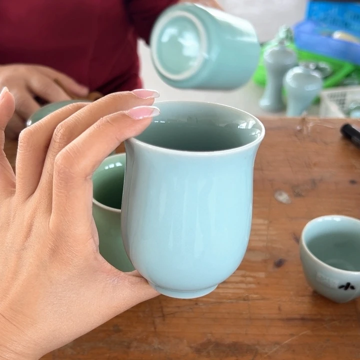 小米茶器龙泉青瓷