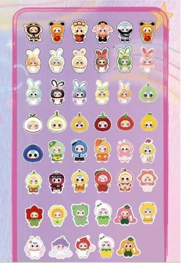 潮玩娃三岁香片系列手办【趣味收藏】