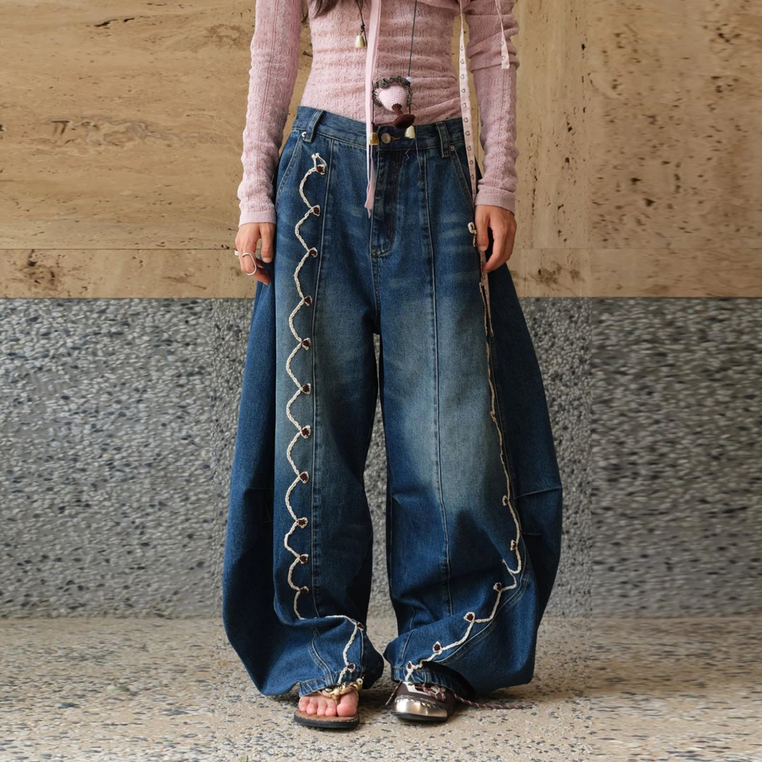 SHELLE ARTISTE设计师品牌干杯吧牛仔弯刀裤 DSC买手店 BY6S34011