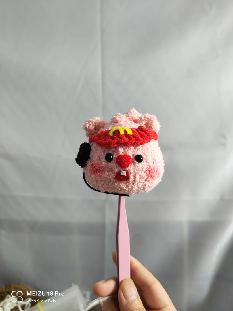 手工钩织成品挂件钥匙扣可爱摆件针织