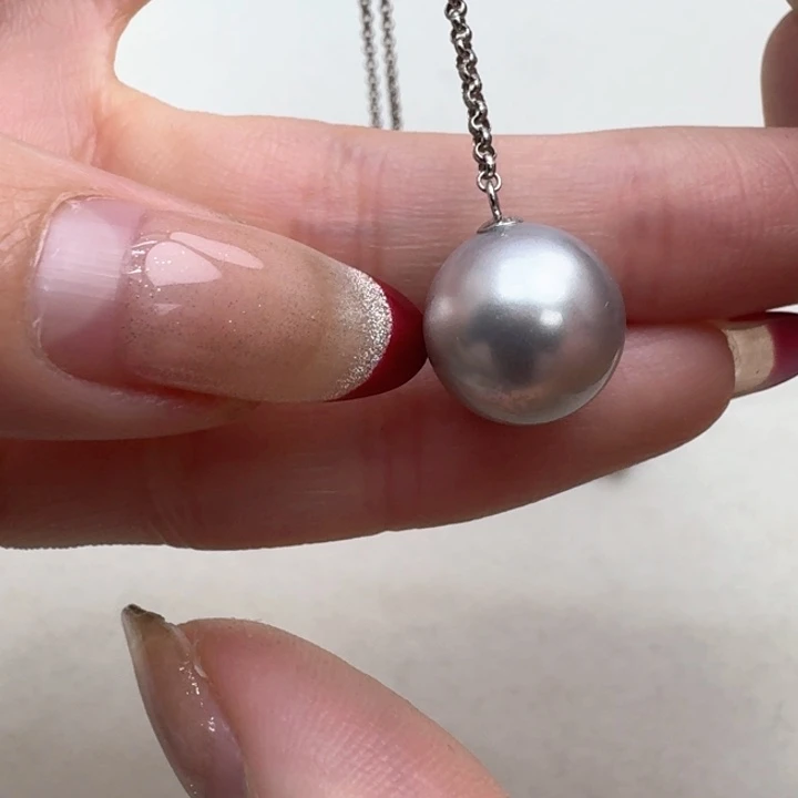 海水珍珠颈饰18K金镶嵌