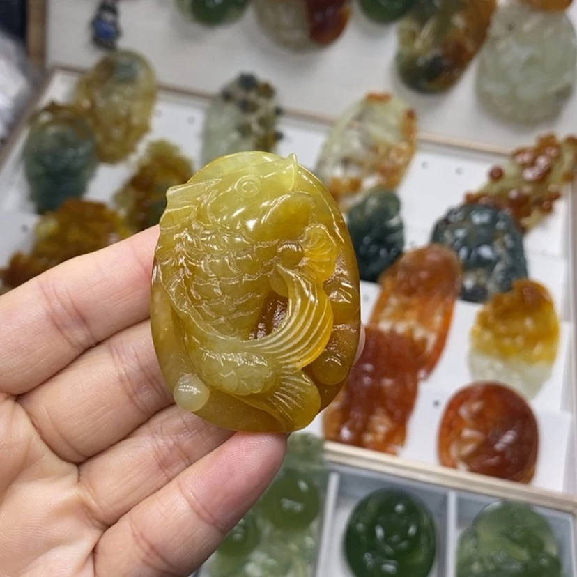 【闪购商品】未镶嵌蛇纹石玉颈饰