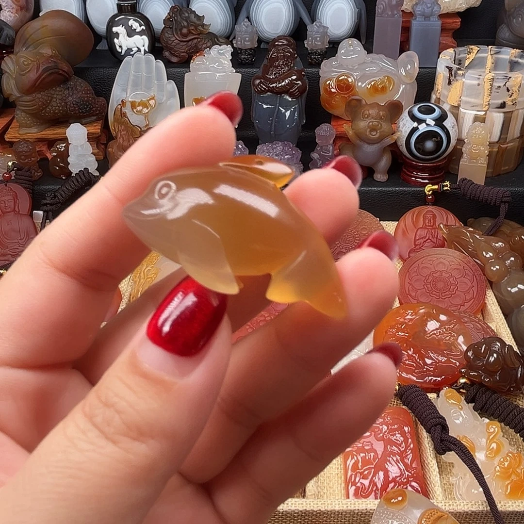 玛瑙/玉髓未镶嵌颈饰