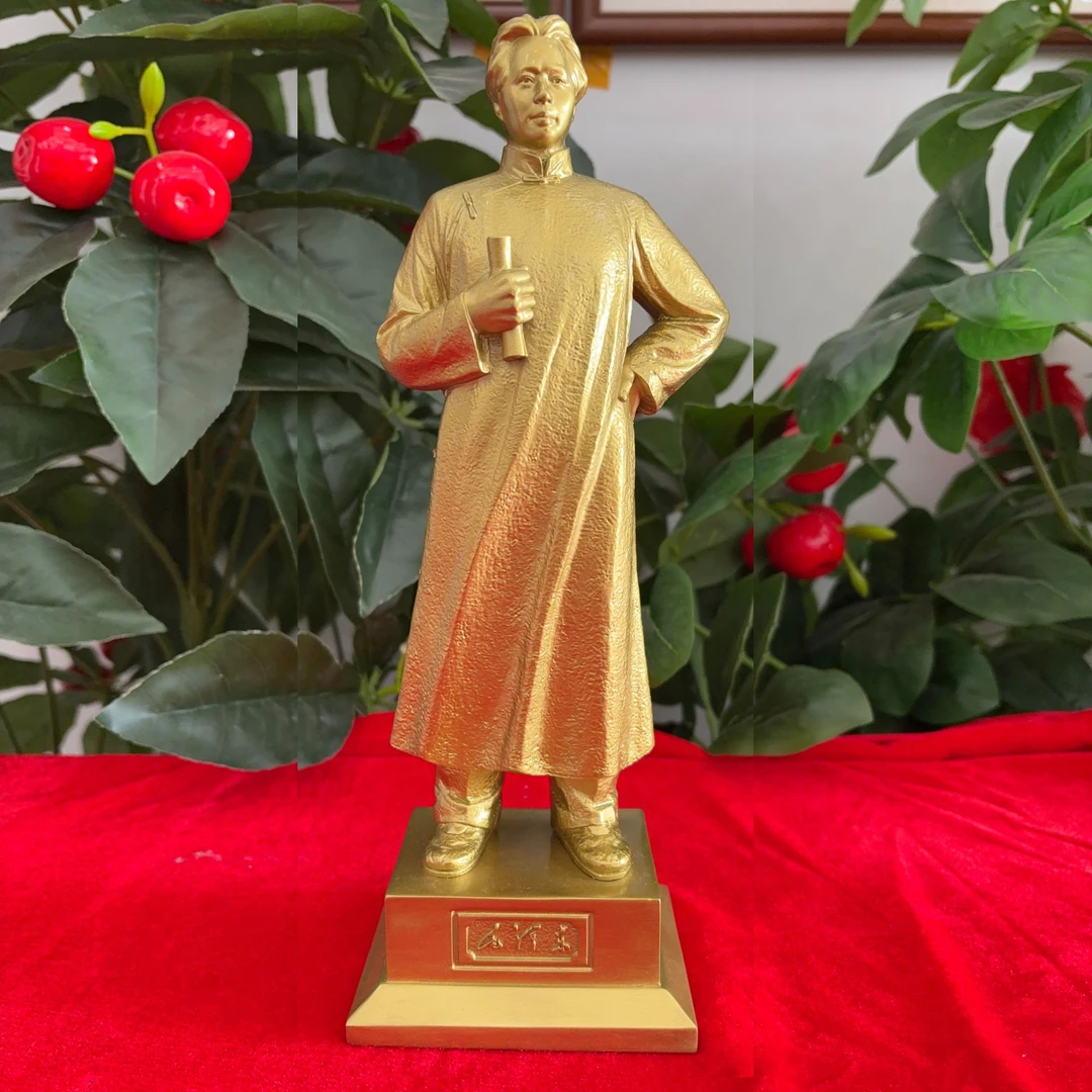 韶兴旺毛主席摆像铜像摆件客厅办公室纯铜雕塑伟人新款青年站像
