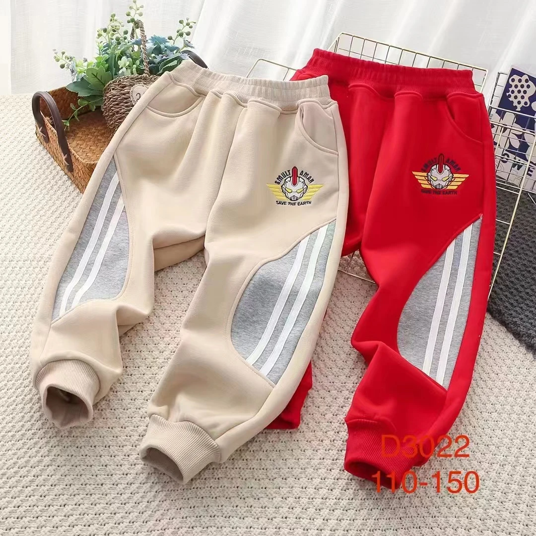 冬款加绒（027号-028号款）儿童裤子时尚潮流长裤