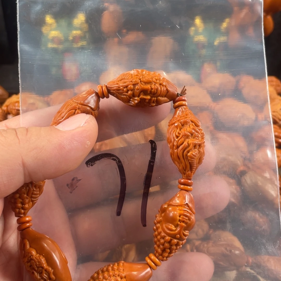 橄榄核其他橄榄核雕工艺手串