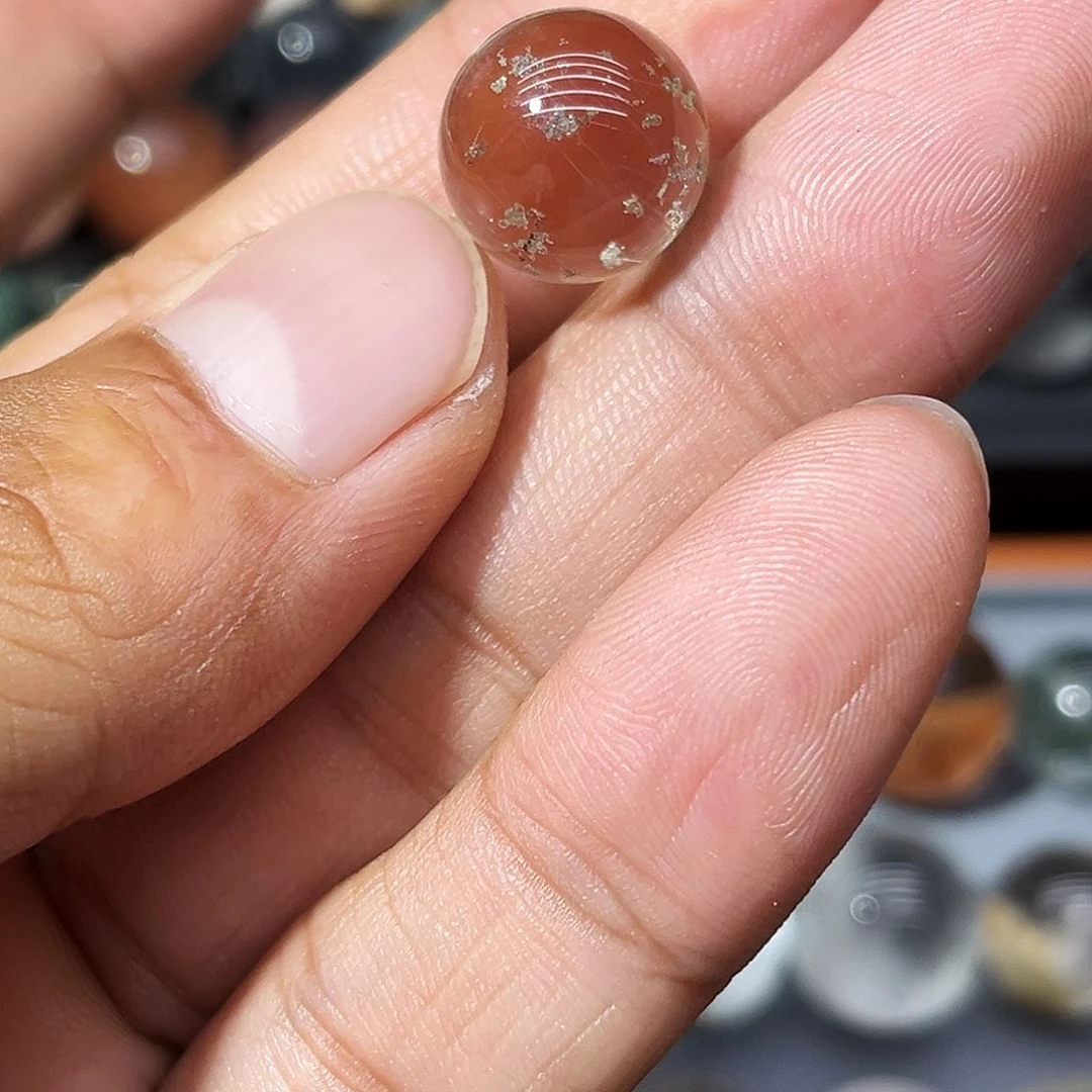 未镶嵌颈饰水晶13.9mm幽灵穿发