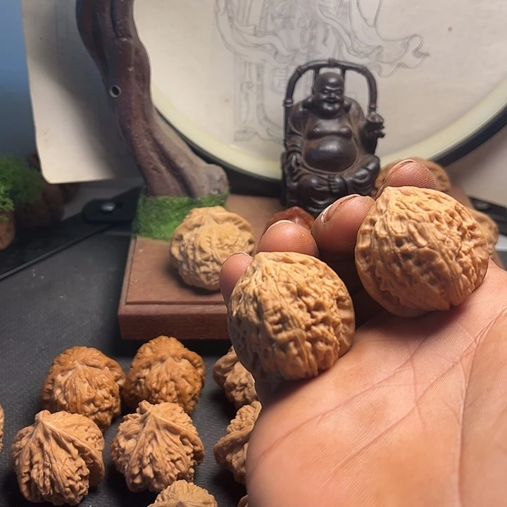吊坠文玩核桃35寿桃