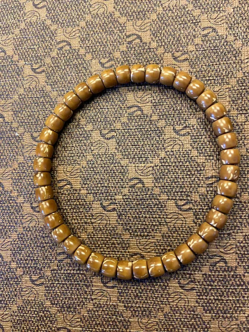 葛掌柜玩物-6MM紫金鼠实心鼠尖料手串015