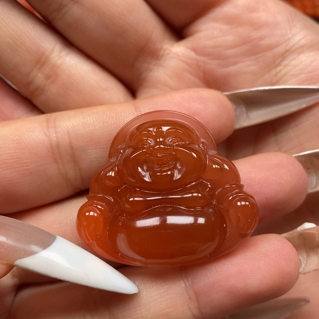 南红玛瑙未镶嵌吊坠(不含链)