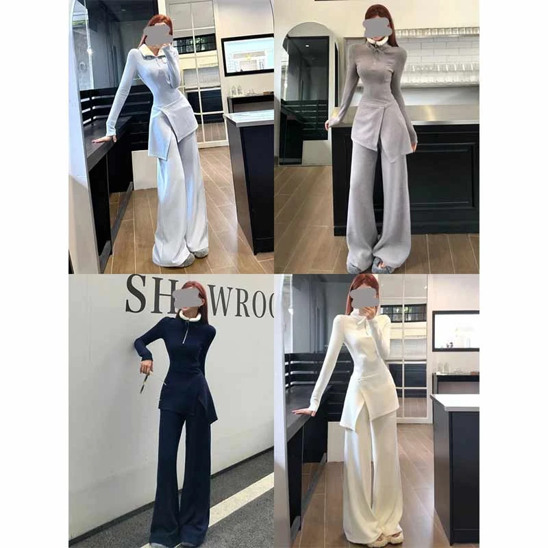 【屁帘瘦瘦裤】轻奢小众高级感屁帘显瘦休闲裤2025秋冬新款百搭长裤