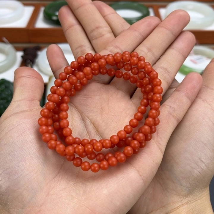 南红玛瑙颈饰未镶嵌?****?