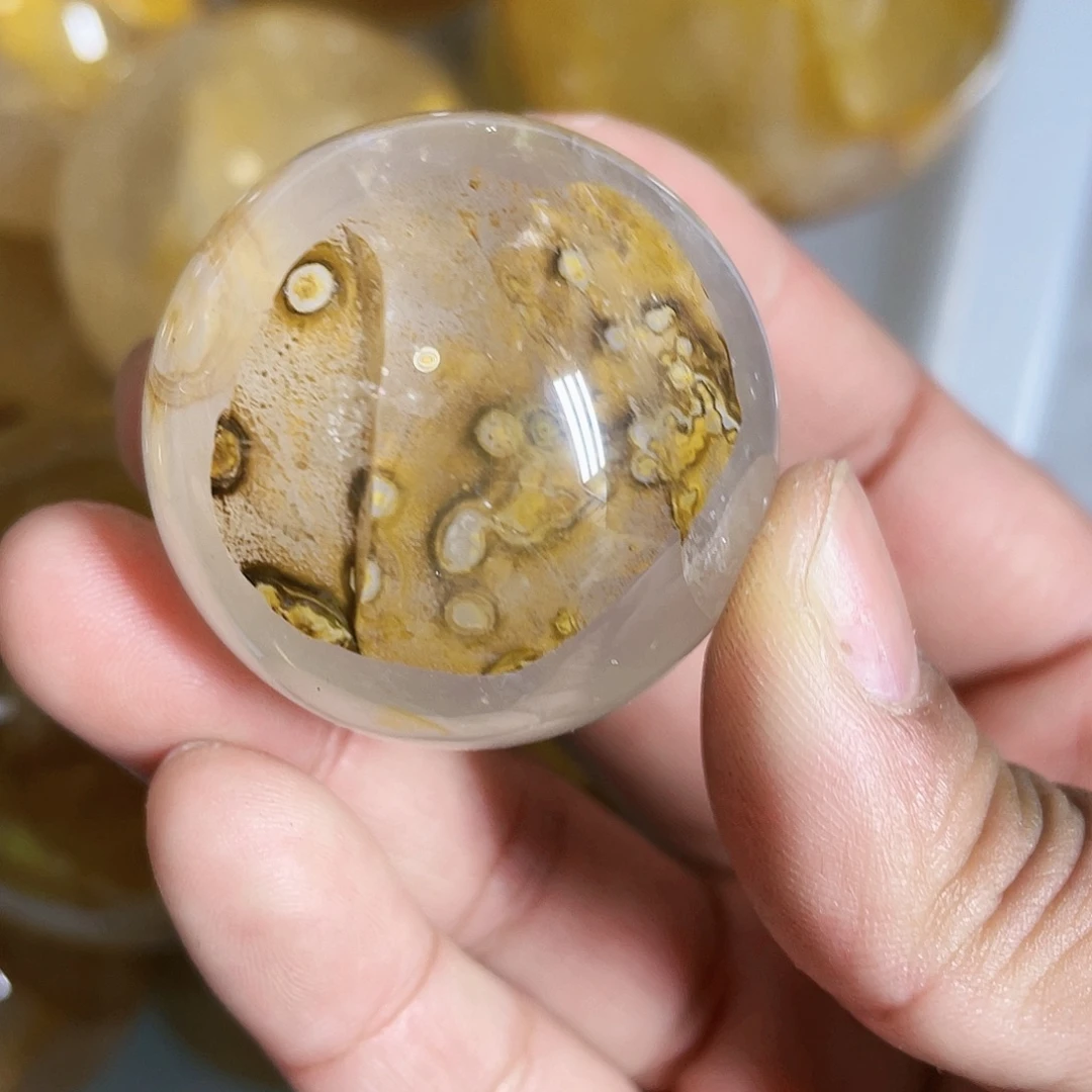 水晶未镶嵌珠宝半成品