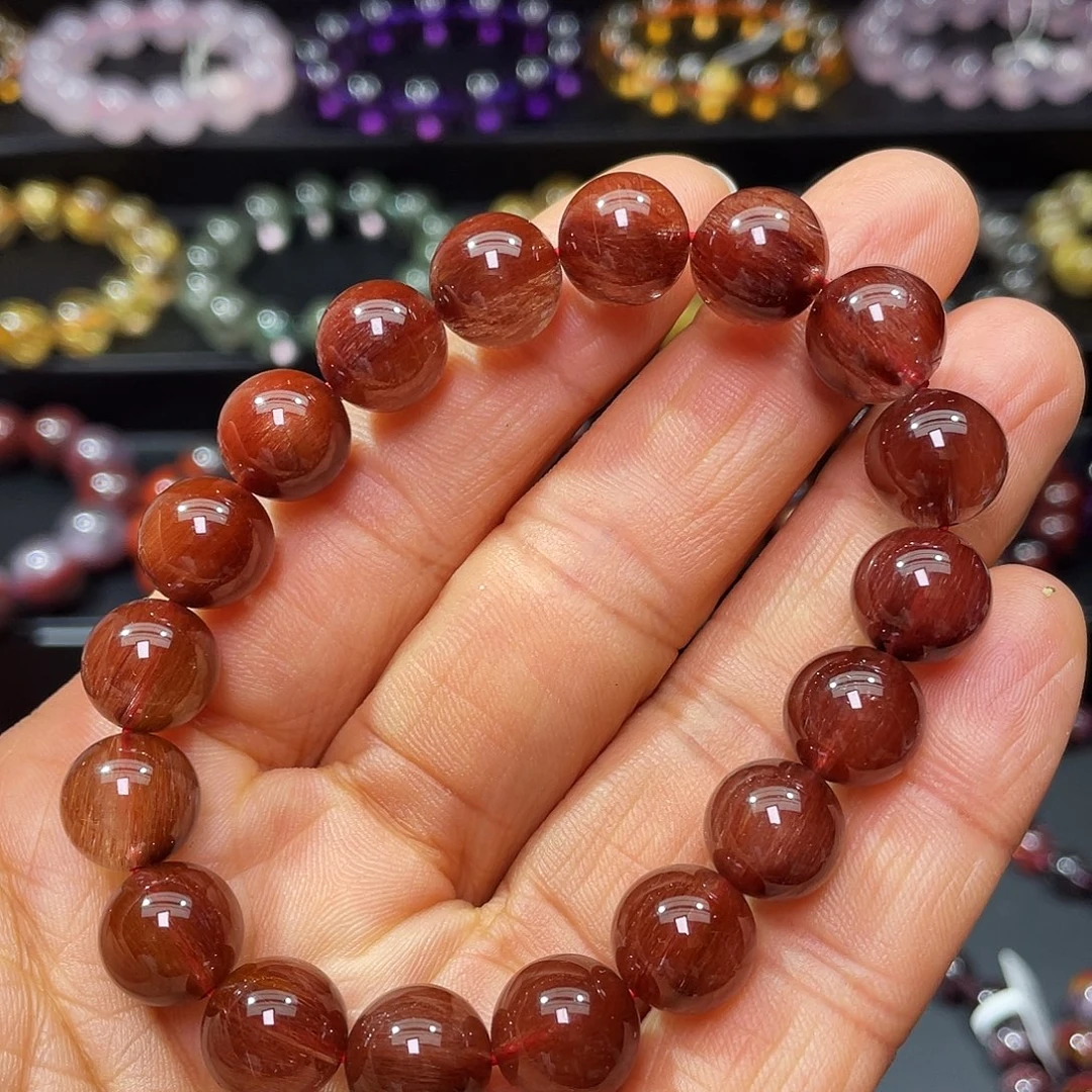 水晶手链未镶嵌红发晶