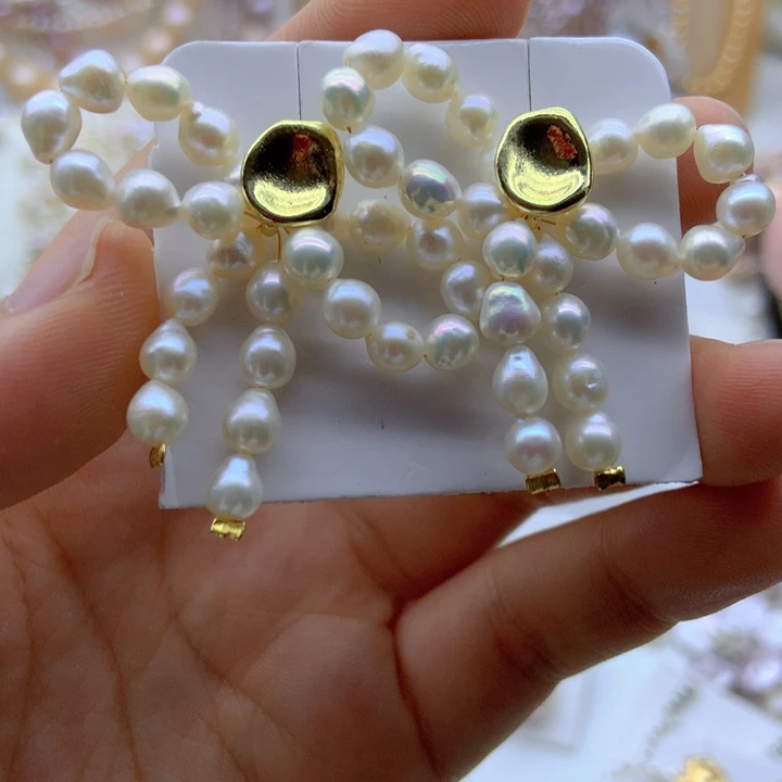 淡水珍珠钛钢颈饰