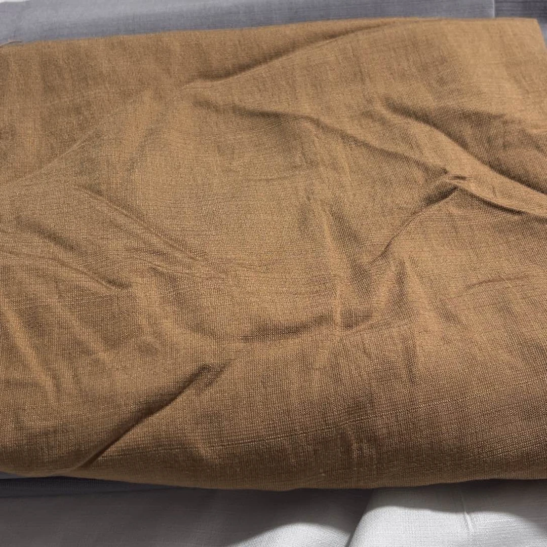驼色天丝苎麻1.5米