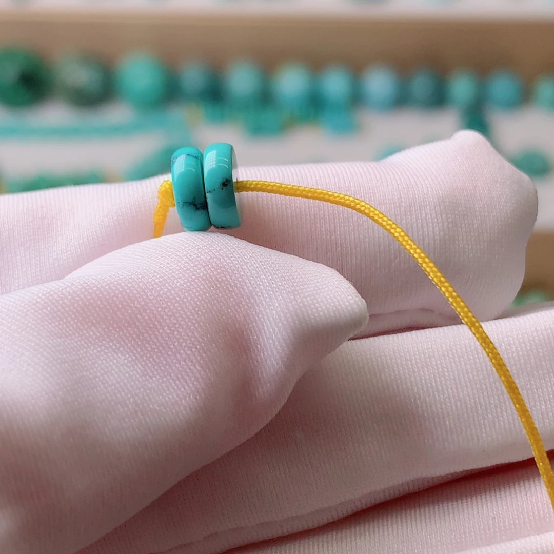 呀***！绿松石未镶嵌挂件