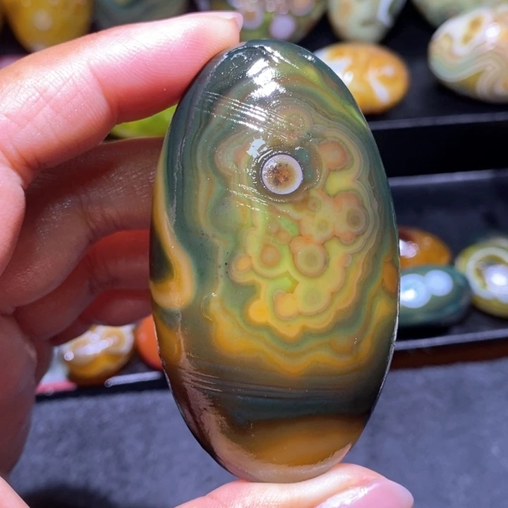 玛瑙/玉髓吊坠(不含链)未镶嵌