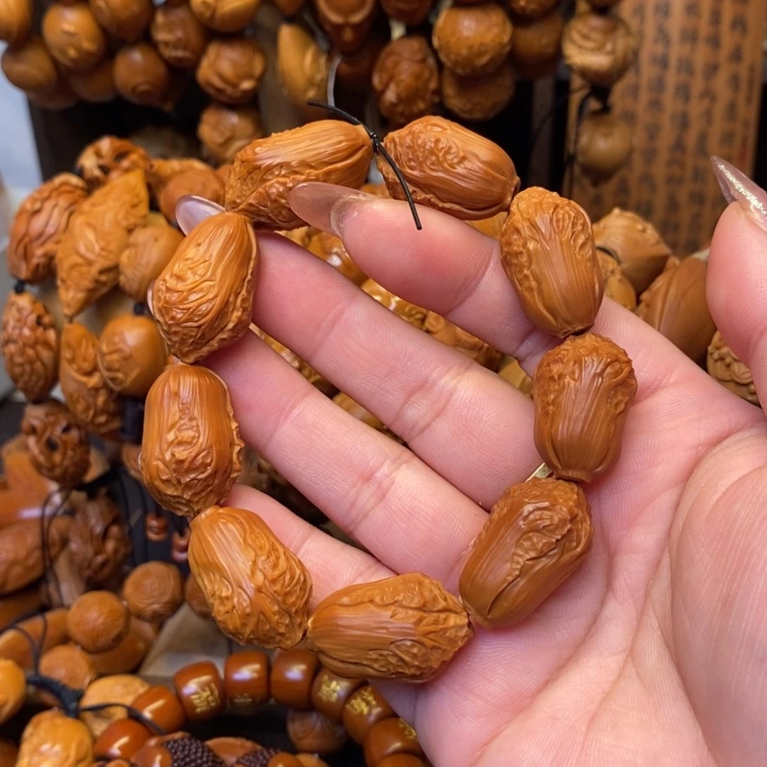 橄榄核手串/手链百财白菜