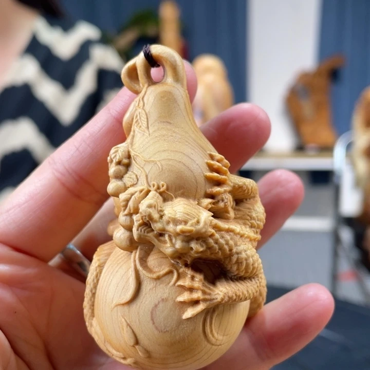 柏木（崖柏）手把件