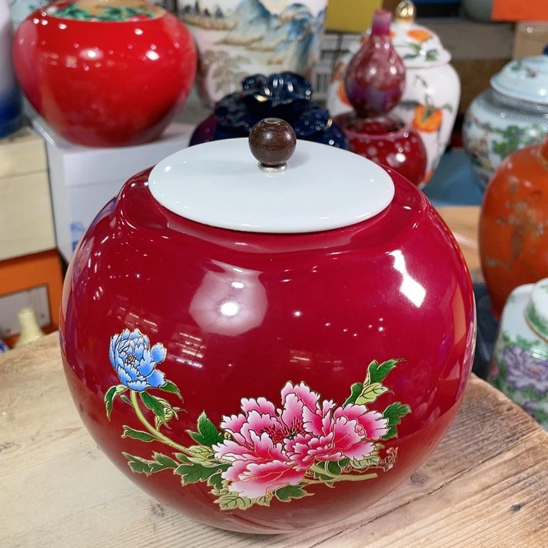 【闪购商品】罐陶瓷茶叶罐密封罐