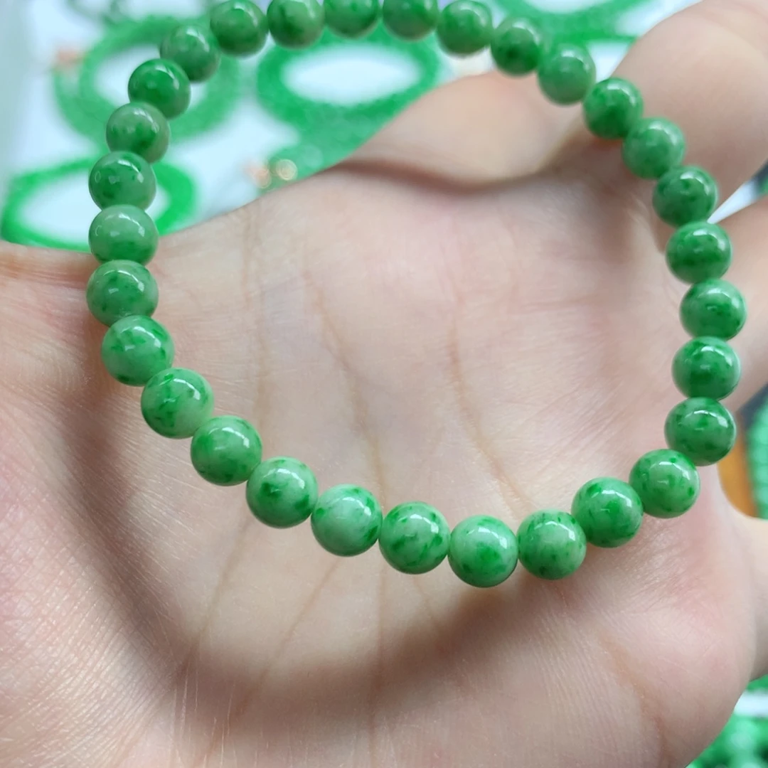 翡翠未镶嵌手链翡翠
