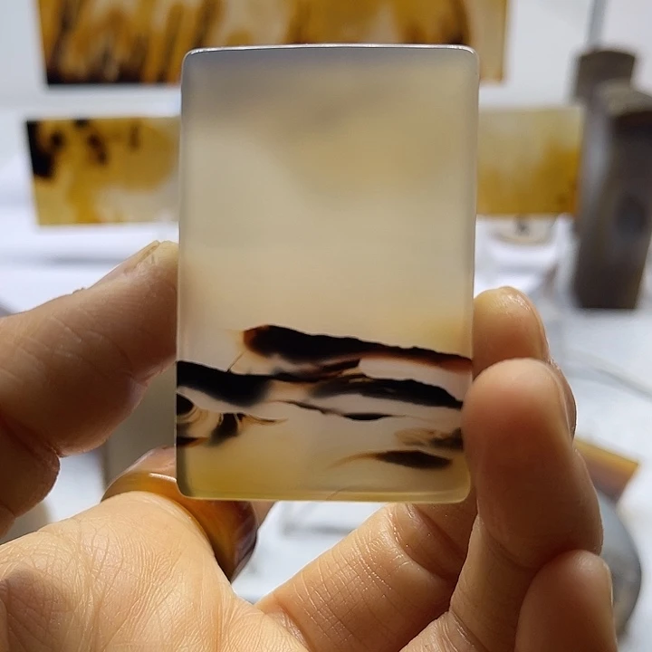 玛瑙/玉髓未镶嵌吊坠(不含链)