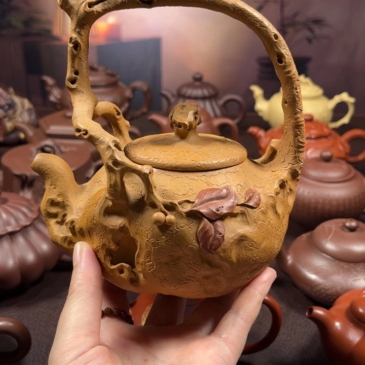 茶壶紫砂原矿本山段440毫升