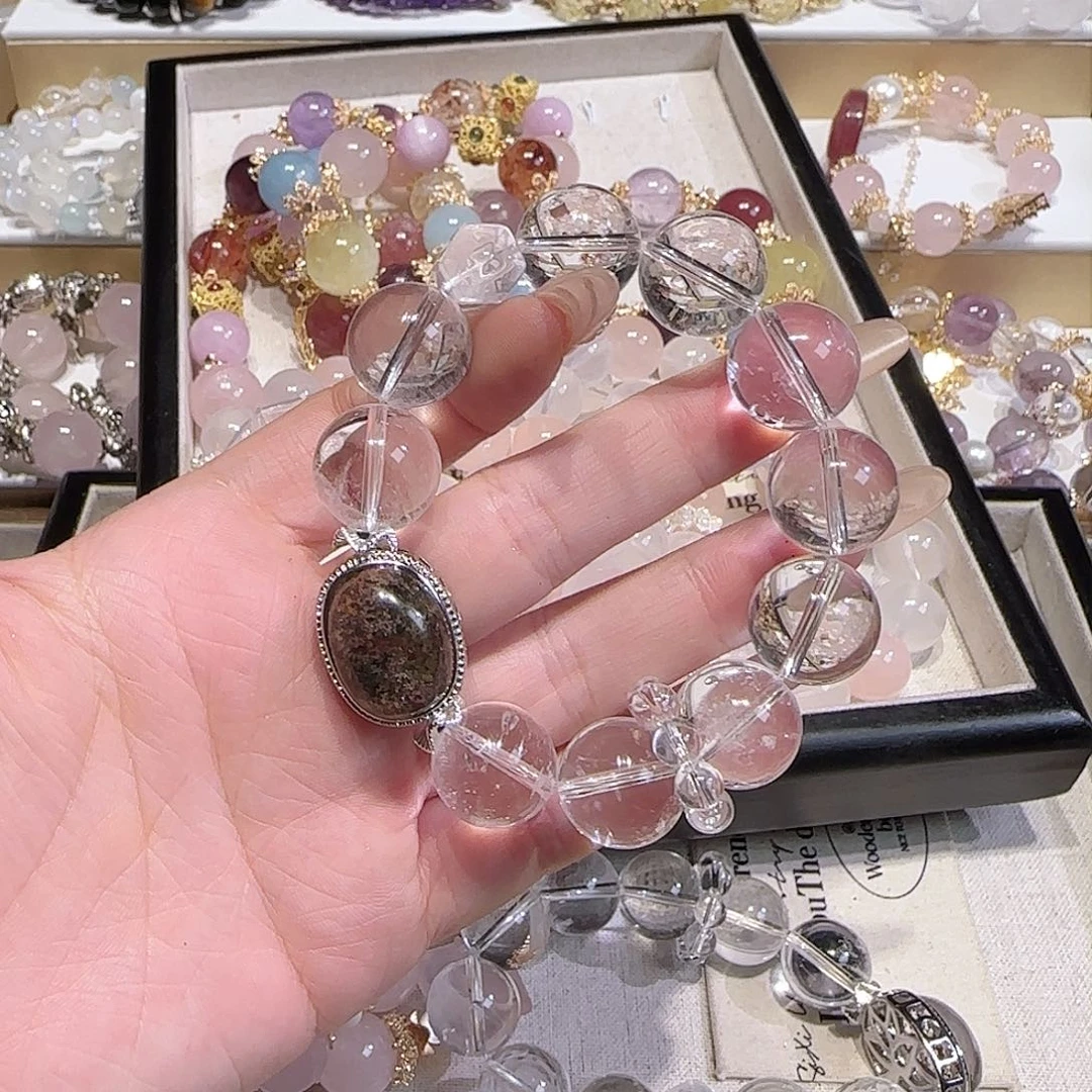 水晶手链未镶嵌吧