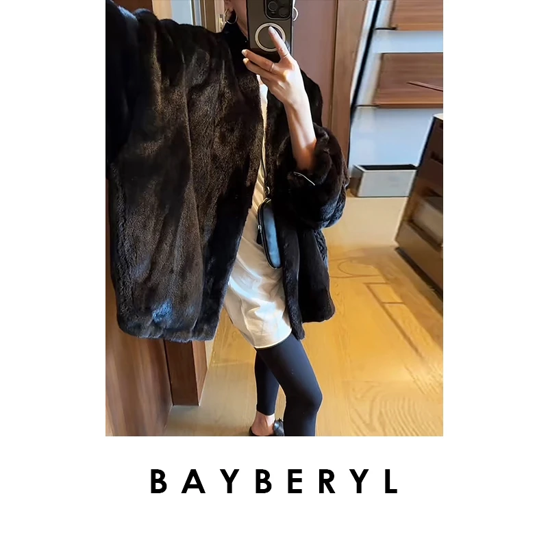 券-BAYBERYL老贝宝嘉双面水水廓形轻奢大气百搭秋外套PY5H1521