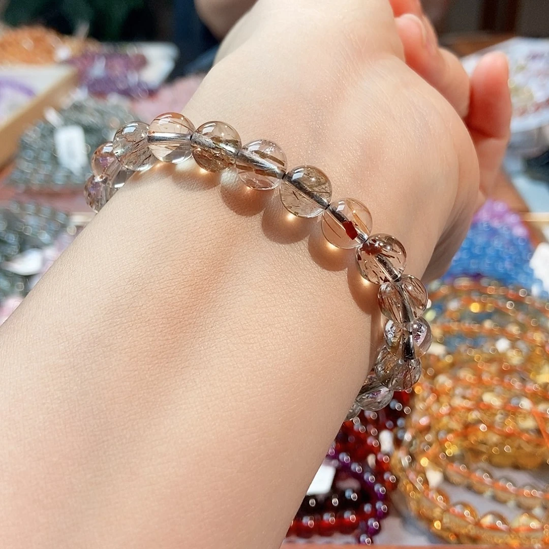 水晶手链未镶嵌水晶手串8.5