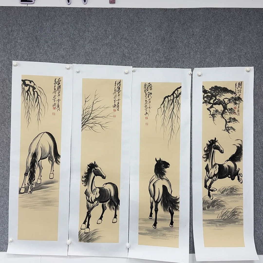 书法作品多次参加