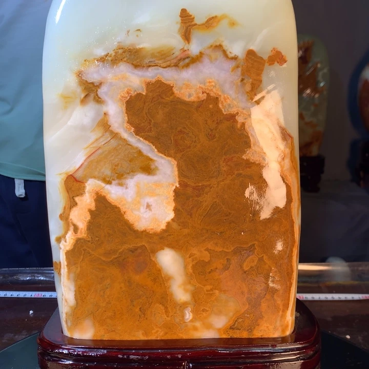 石材天然原石摆件
