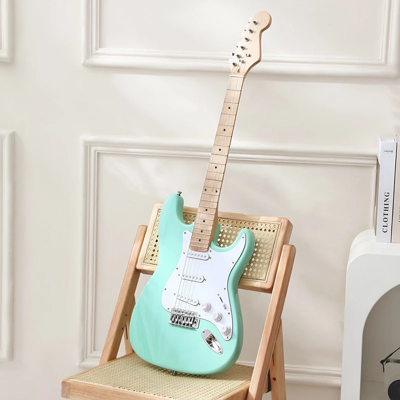 贝多辰电吉他新手单单单双专业级ST摇滚套餐初学入门带音响单摇