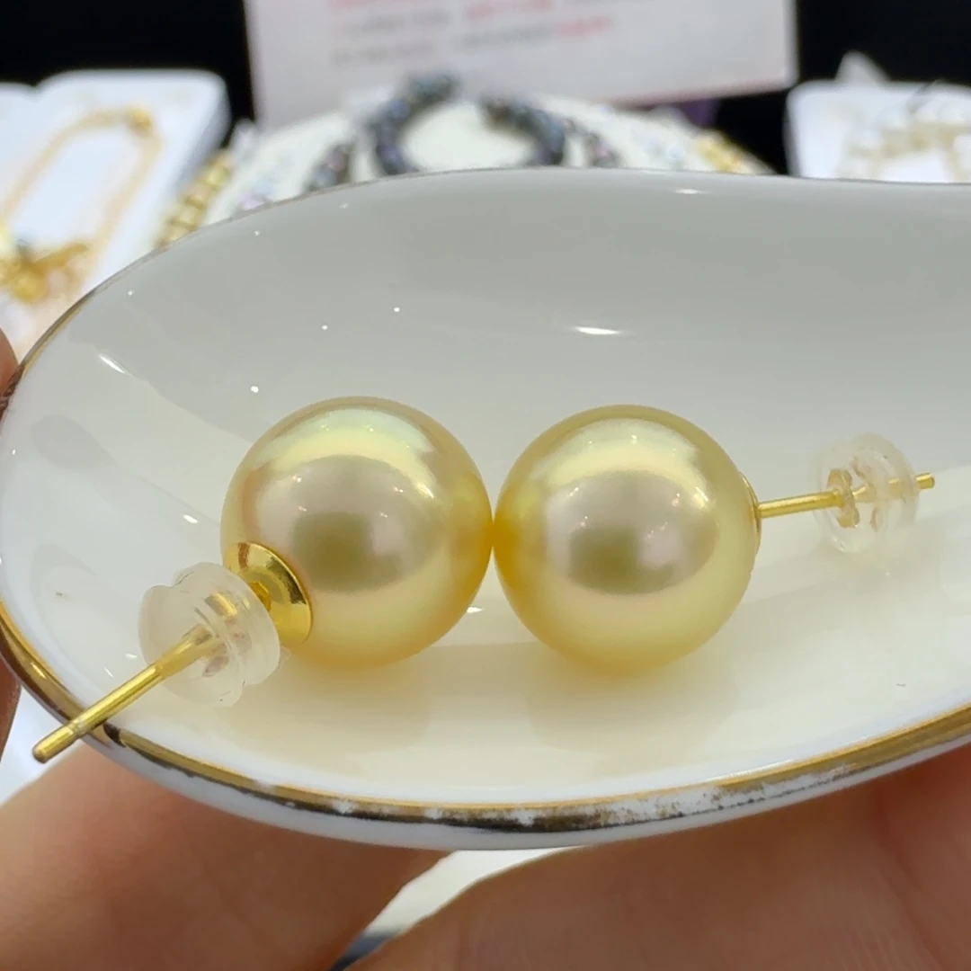 耳饰未镶嵌海水珍珠