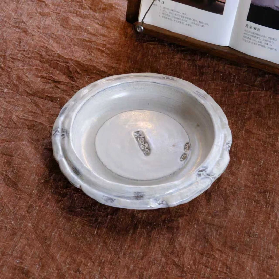 小喜宅 纯手工天心明月壶承（内径约16cm，外径约20cm）